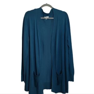 Jade Zenana Outfitters Women's Open Cardigan Sweater w/ Pockets sz 1X